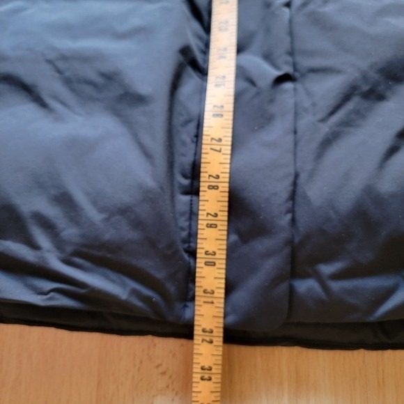 Uniqlo Women's Down Coat Hooded Faux Fur‎ Trim Black XL Down Blend Warm - Picture 10 of 12